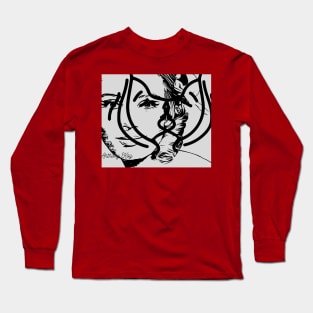 Fusion of Fancy and Fantasy Long Sleeve T-Shirt